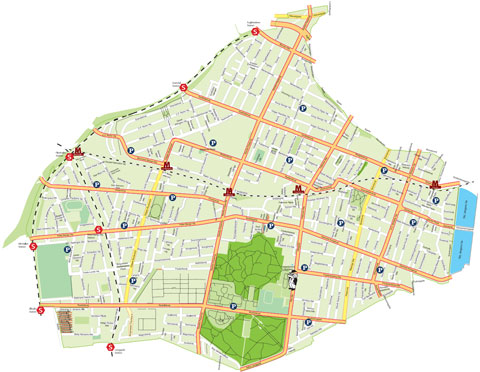 mode Påhængsmotor flydende Parkering Frederiksberg | ParkeringsInfo.dk